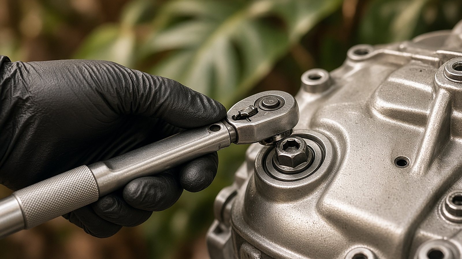 Torque check on a used BMW engine